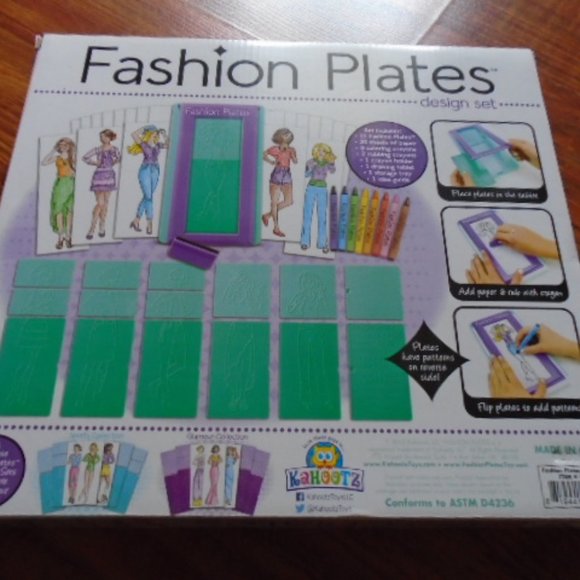 Fashion Plates by Kahootz - Rare Edition - Picture 5 of 6